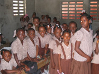 Students from the St. Jude School.
