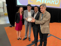 Sicoob (Brazil) representatives with their 2024 Digital Growth Award