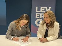 Elissa McCarter LaBorde signs the AFN Joint Statement of Intent