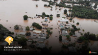 Flooding in Cachoeira do Sul, State of Rio Grande do Sul